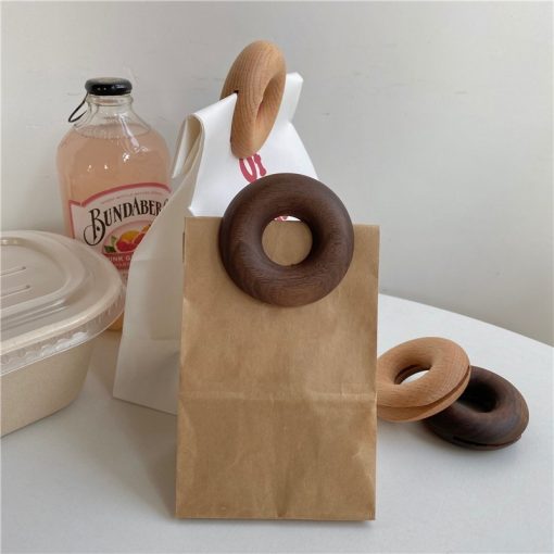 Donut Wooden Sealing Clip